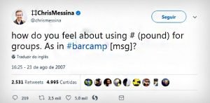 primeira-hashtag